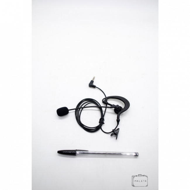 MICROFONE ESPORTIVO PRETO (PROFISSIONAL)