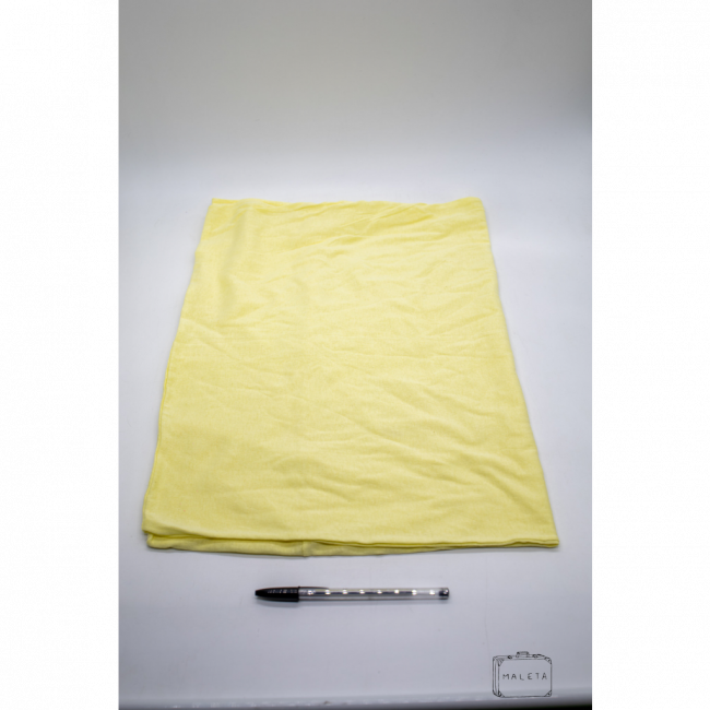 FRONHA ALGODÃO AMARELA - 0,75X0,50
