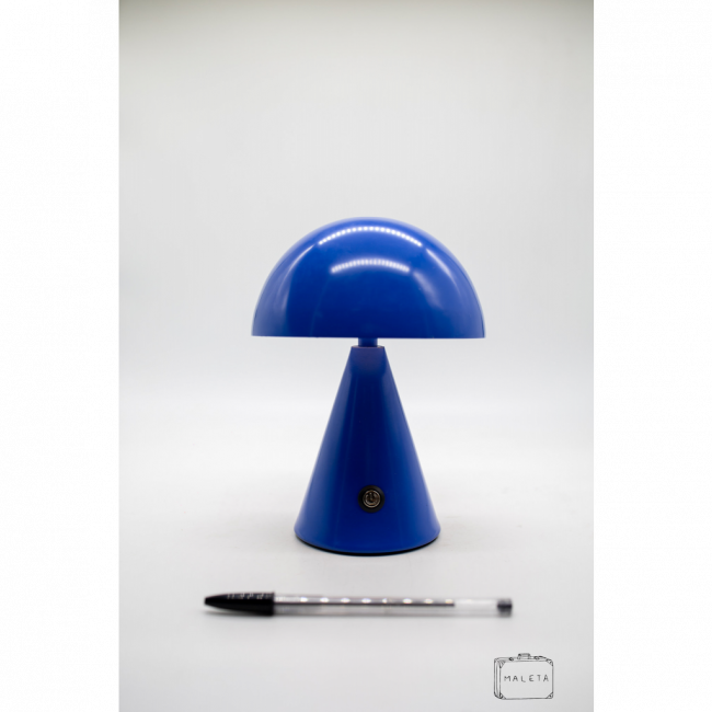 LUMINÁRIA DE MESA COGUMELINHA AZUL