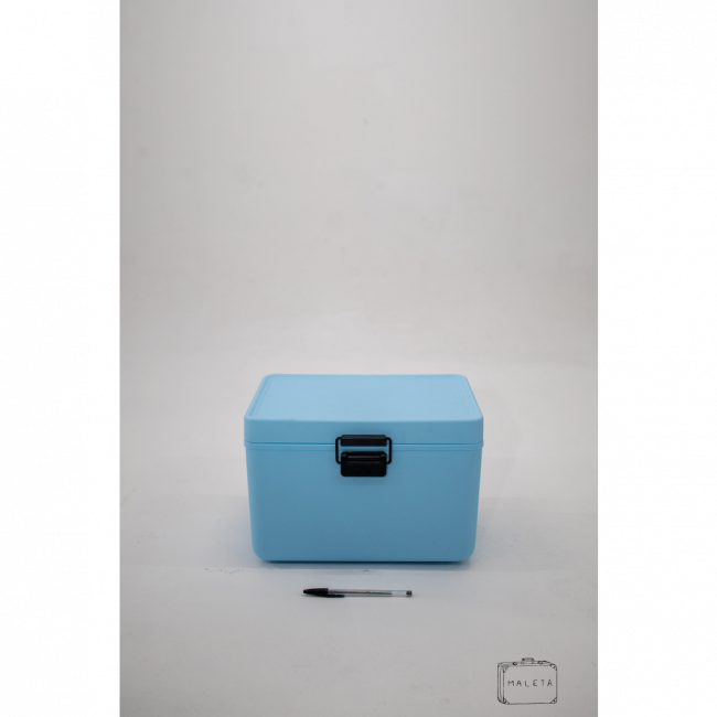 COOLER AZUL ALÇA PRETA