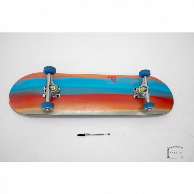 SKATE SHAPE AZUL E VERMELHO