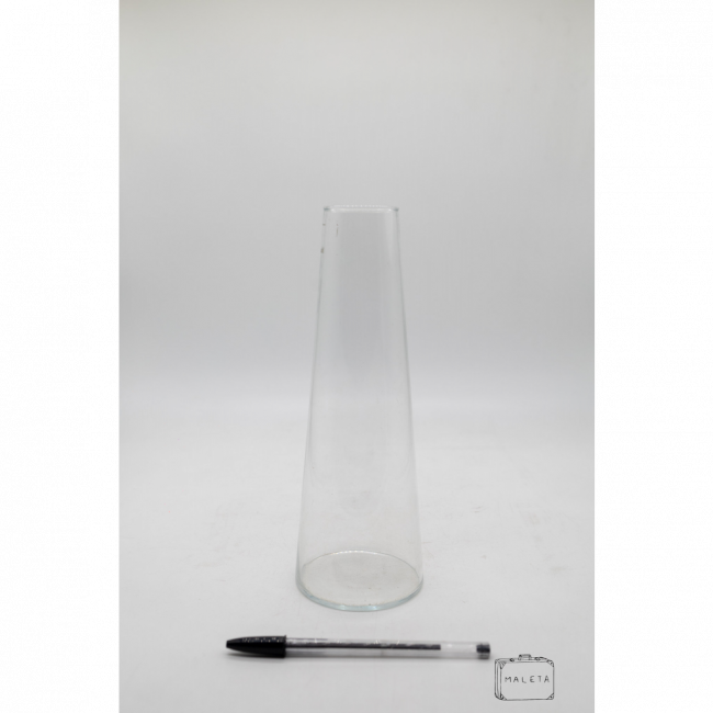 VASO CONE TRANSPARENTE