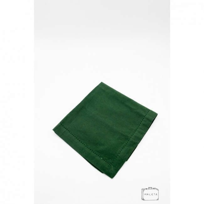 GUARDANAPO DE TECIDO VERDE MILITAR