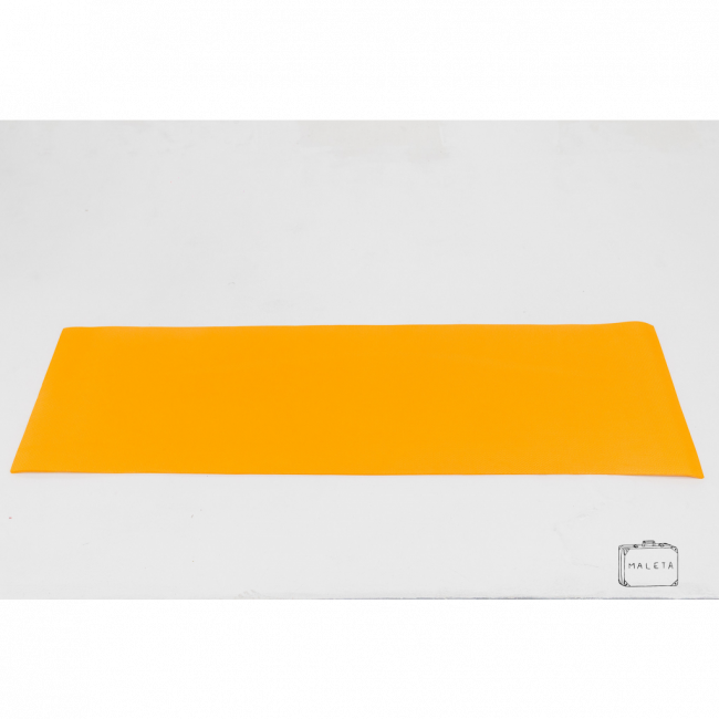 TAPETE DE YOGA LARANJA - 1,80X0,53
