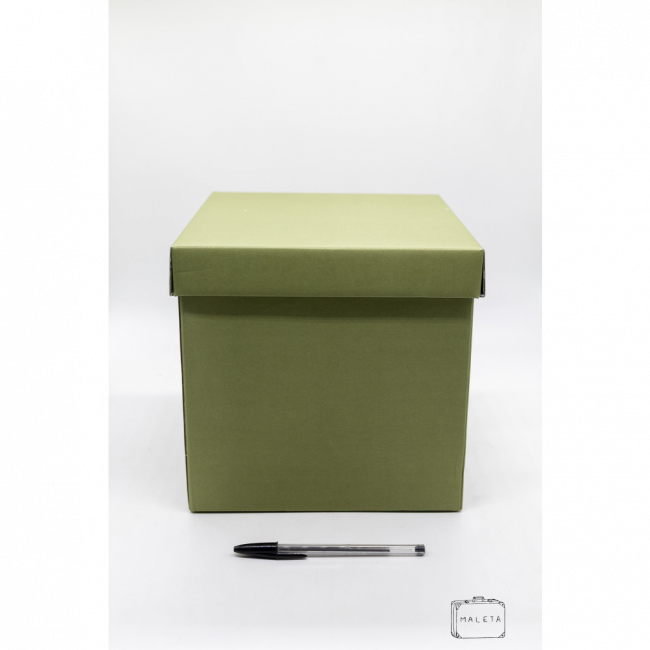 CAIXA DE PRESENTE VERDE