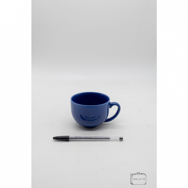 CANECA DE CERÂMICA AZUL - LS