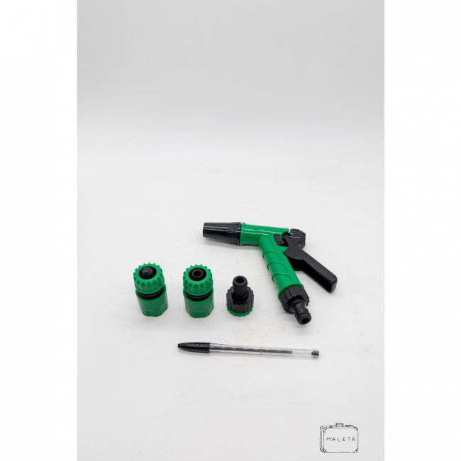 KIT ESGUICHO PARA MANGUEIRA VERDE E PRETO (03 PEÇAS) - LS