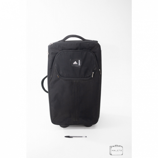 MALA DE VIAGEM PRETA ADIDAS