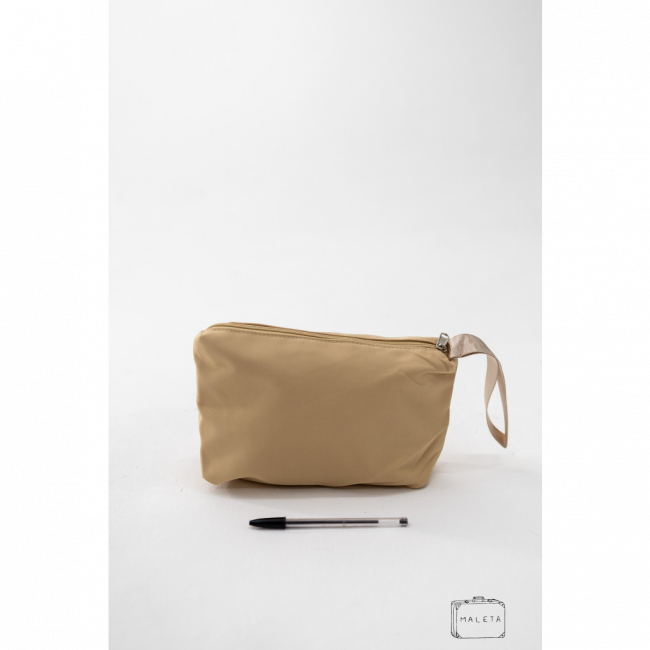 NECESSAIRE TACTEL BEGE