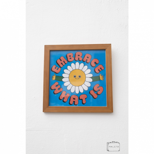 QUADRO EMBARQUE WHAT IS - 24X24