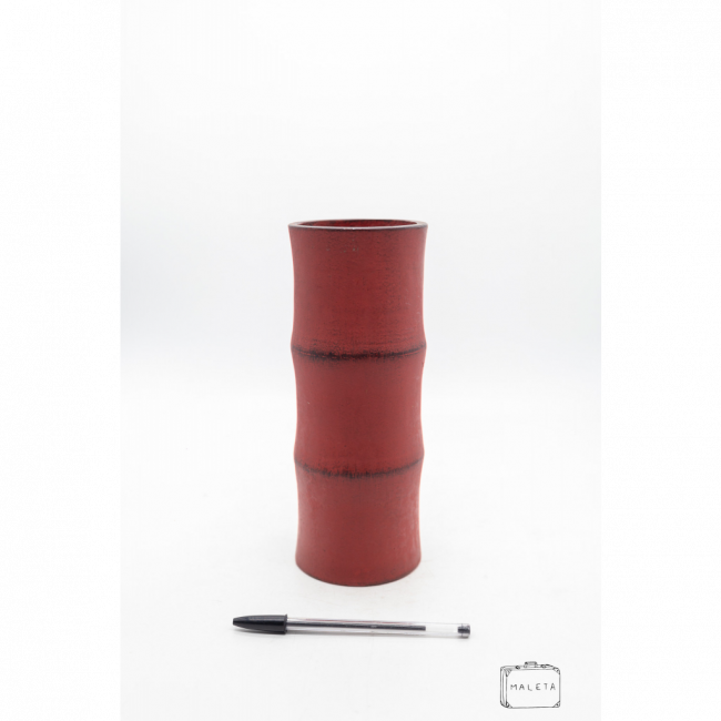 VASO VERMELHO (BAMBU)