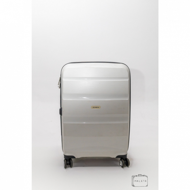 MALA DE VIAGEM SAMSONITE BRANCA GRANDE