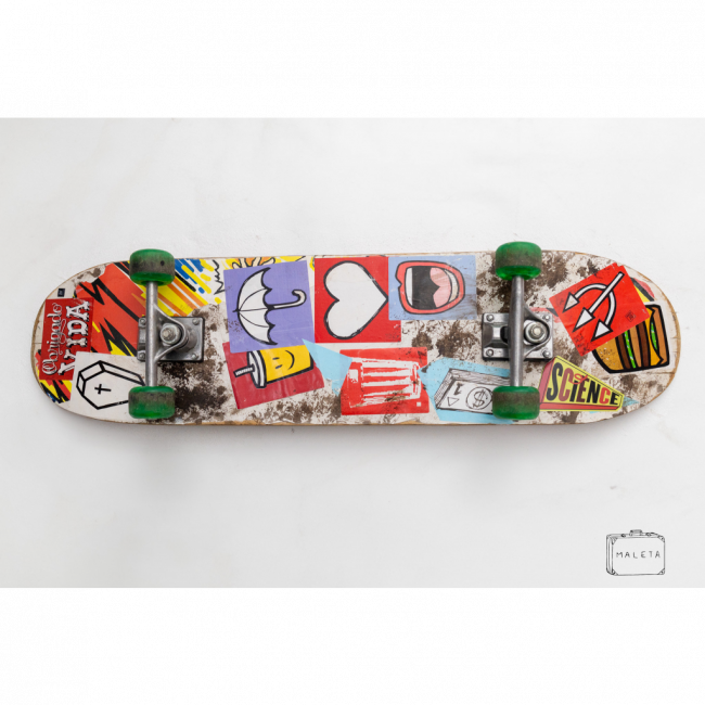 SKATE SHAPE ADESIVOS LIXA JHONY BRAVO