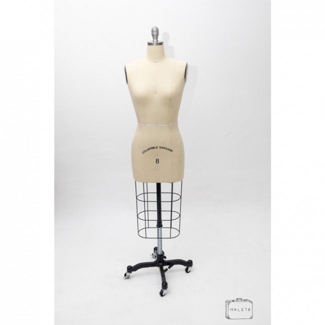 MANEQUIM CORPO ARAMADO COM PEDESTAL - A1,59