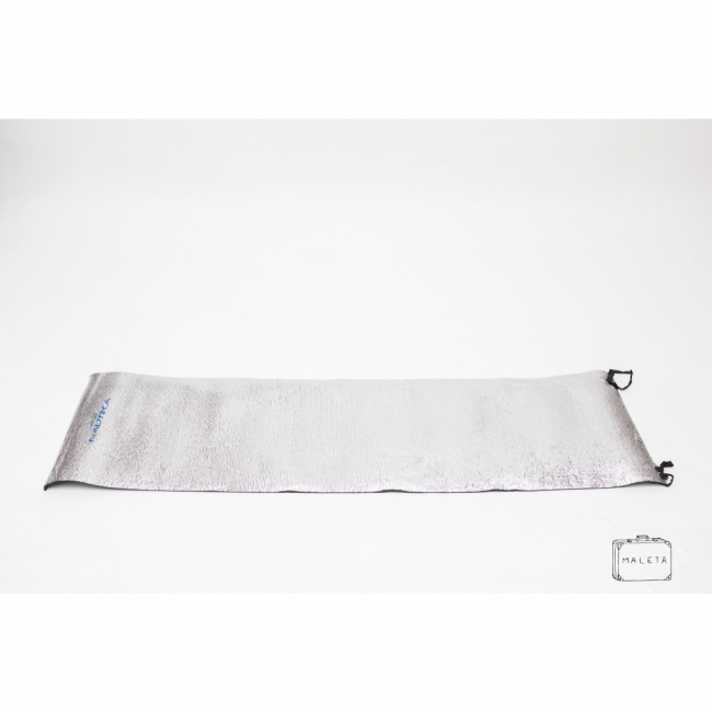 TAPETE PARA YOGA PRATEADO (TÉRMICO)
