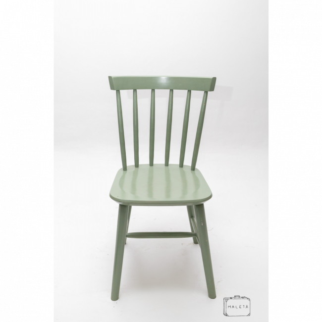 CADEIRA DE MADEIRA SKAND VERDE MENTA