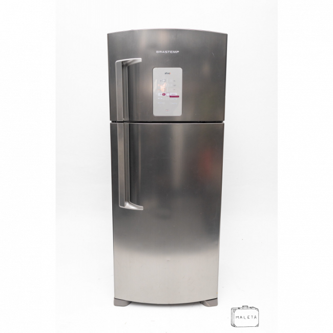 GELADEIRA INOX BRASTEMP 02 PORTAS - L0,70XP0,65XA1,74