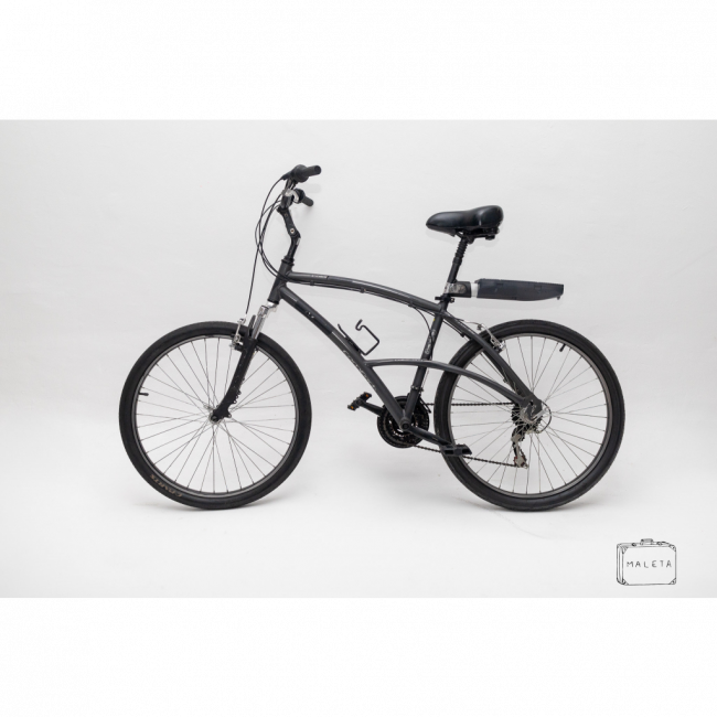 BICICLETA CALOI 100 PRETA ARO 26
