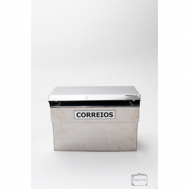 CAIXA CORREIO INOX - L0,30XP0,14XA0,22