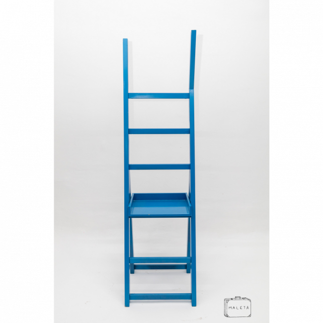 ESTANTE PARA LIVROS AZUL - L0,50XP0,50XA1,85