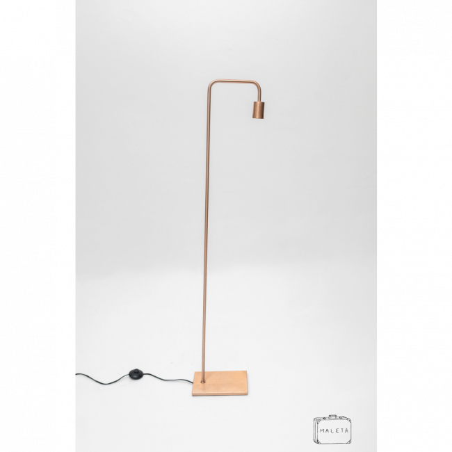 LUMINÁRIA DE PISO ROSE GOLD (SEM CÚPULA) - A1,35