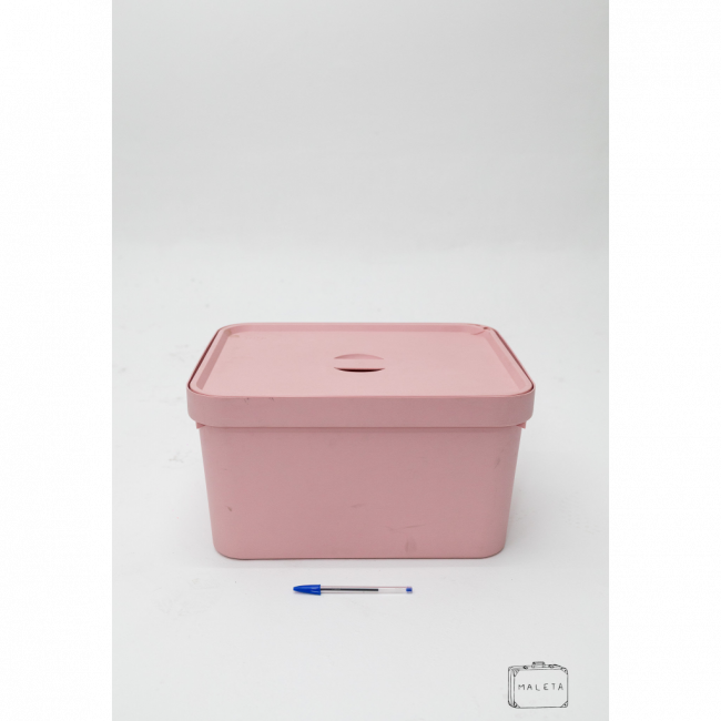 CESTO ORGANIZADOR ROSA - L0,45XP0,35XA0,25