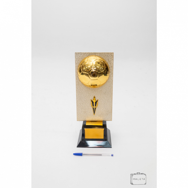 TROFÉU BOLA DE OURO COM PLACA - A0,38