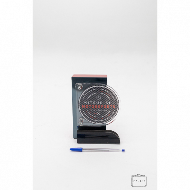 TROFÉU MITSUBISHI VERMELHO E PRETO