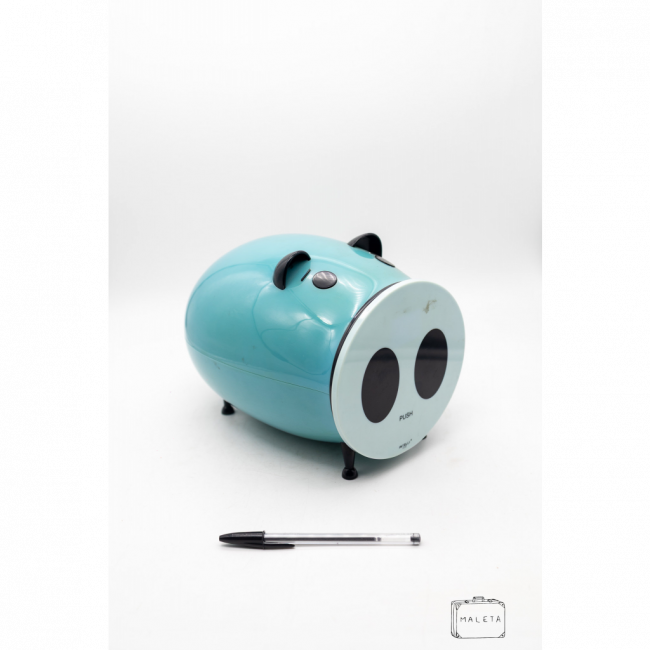 PORCO PIGGY VERDE PORTA CD