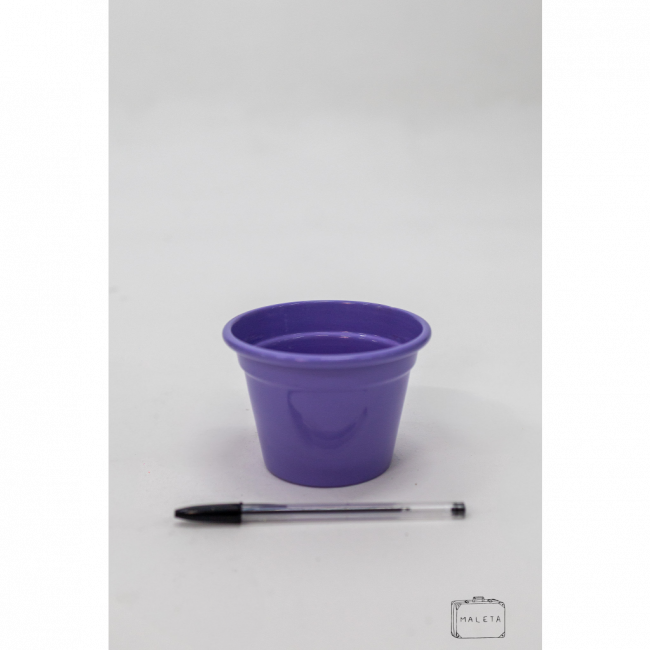 MINI VASO DE METAL LILÁS