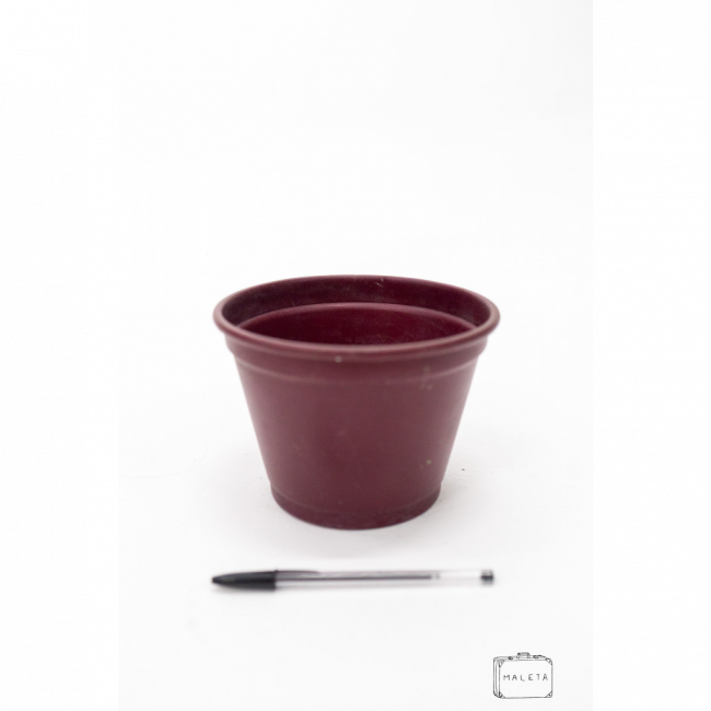 VASO CÔNICO DE METAL MARSALA – GRANDE