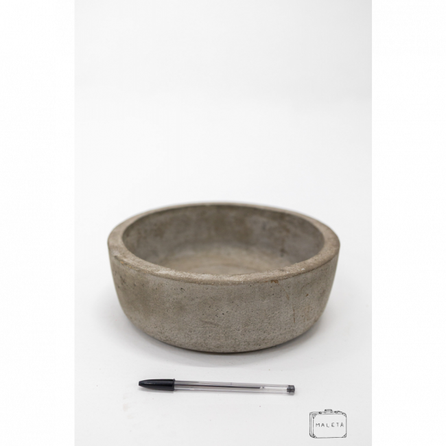 CACHEPÔ DE CIMENTO TIPO BACIA – GRANDE