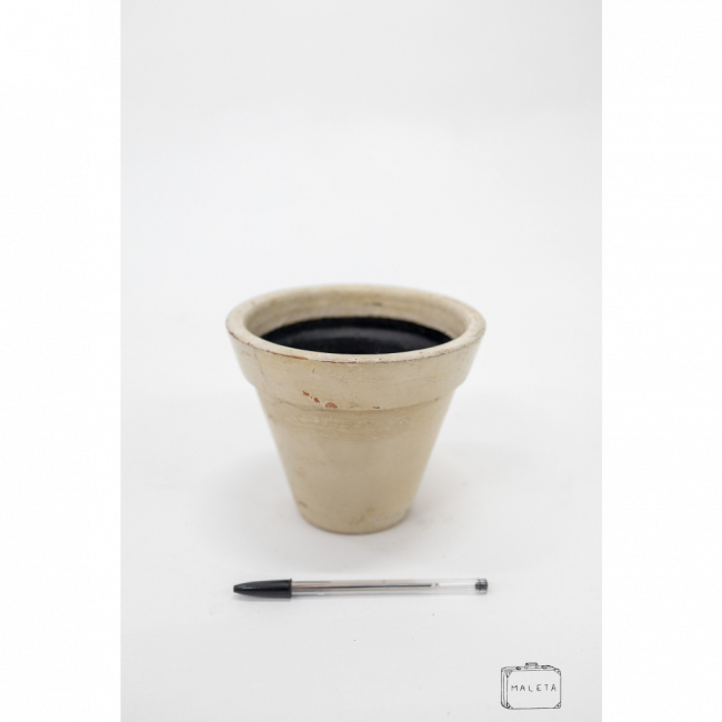 VASO DE CIMENTO BEGE