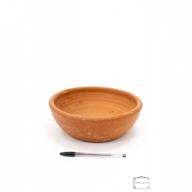CACHEPÔ DE BARRO TIPO BANDEJA – MÉDIO