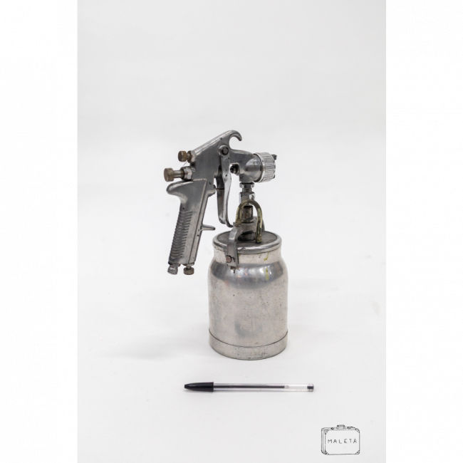 PISTOLA DE PINTURA CROMADA