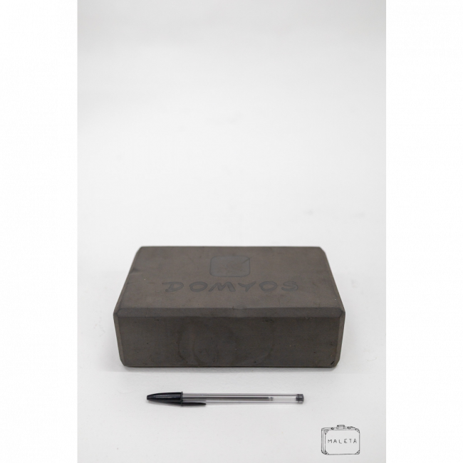 BLOCO DE YOGA CINZA