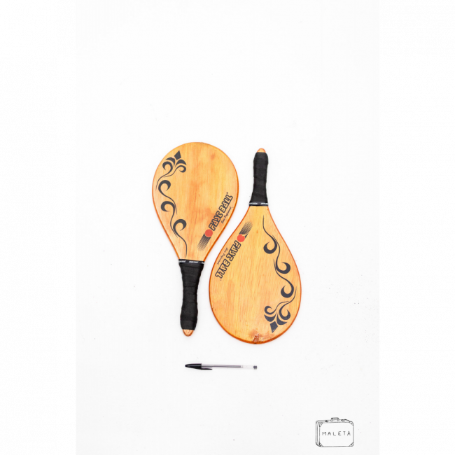 RAQUETE DE FRESCOBOL LARANJA (FAST BALL)