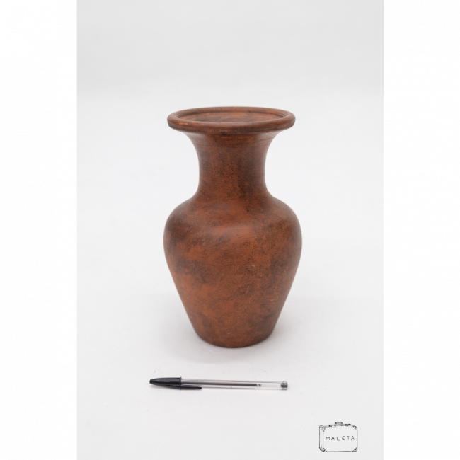 VASO AFRICANO MARROM - MÉDIO