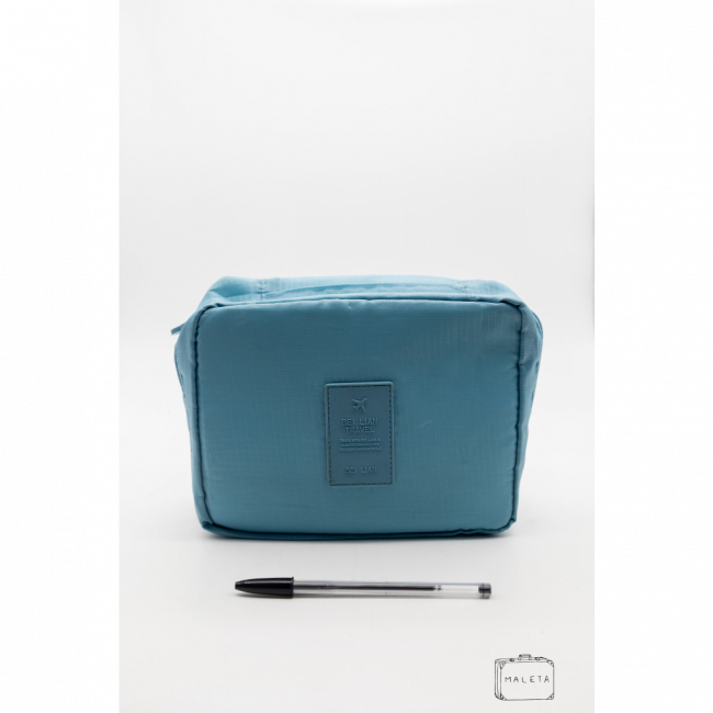 NECESSAIRE DE TACTEL AZUL