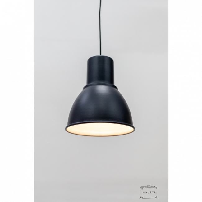 LUMINÁRIA PENDENTE IKEA HEKTAR CINZA GRAFITE - D0,22XA0,27