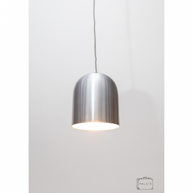 LUMINÁRIA PENDENTE ALUMÍNIO - D0,14XA0,20