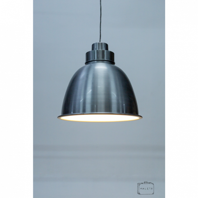 LUMINÁRIA PENDENTE REVISTEIRO ALUMÍNIO - D0,43XA0,42