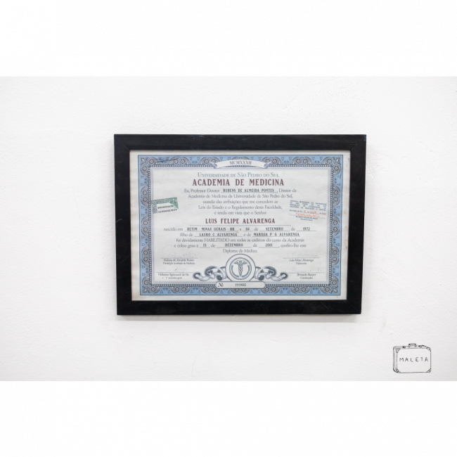 DIPLOMA ACADEMIA DE MEDICINA - 33X24