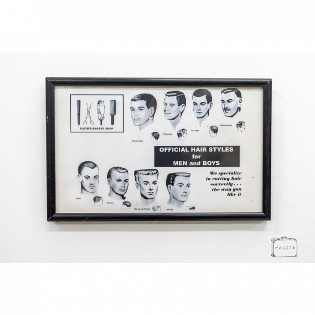 QUADRO BARBEIROS - 36X23