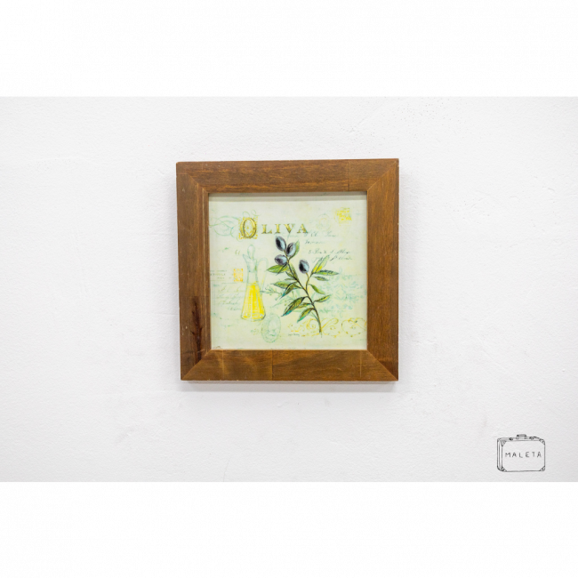 QUADRO OLIVA - 22X22