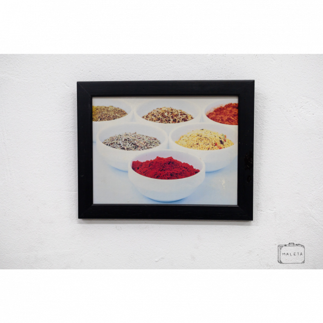 QUADRO BOWLZINHOS COM TEMPERO - 23X18