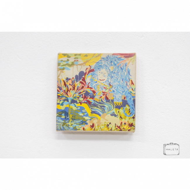 TELA MOSTRINHO AZUL - 12X12