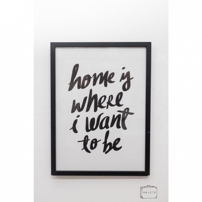 QUADRO HOME IS WHERE - 33X45