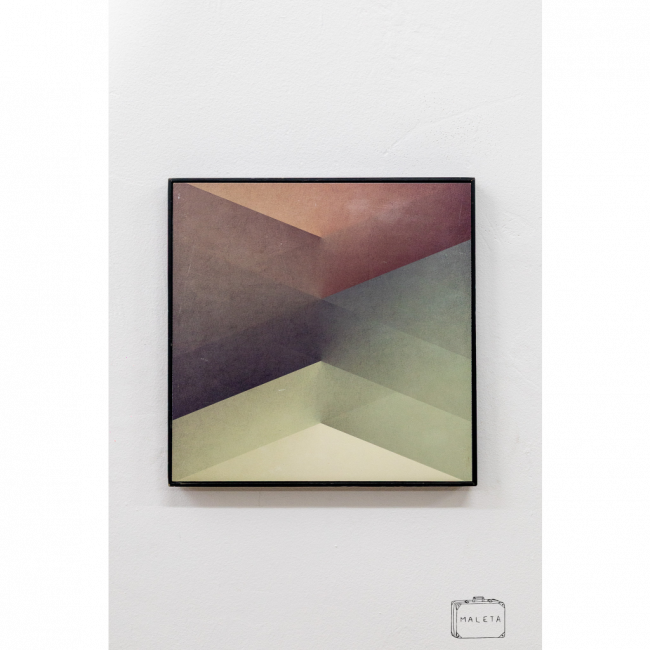 QUADRO CORES DEGRADÊ - 31X31