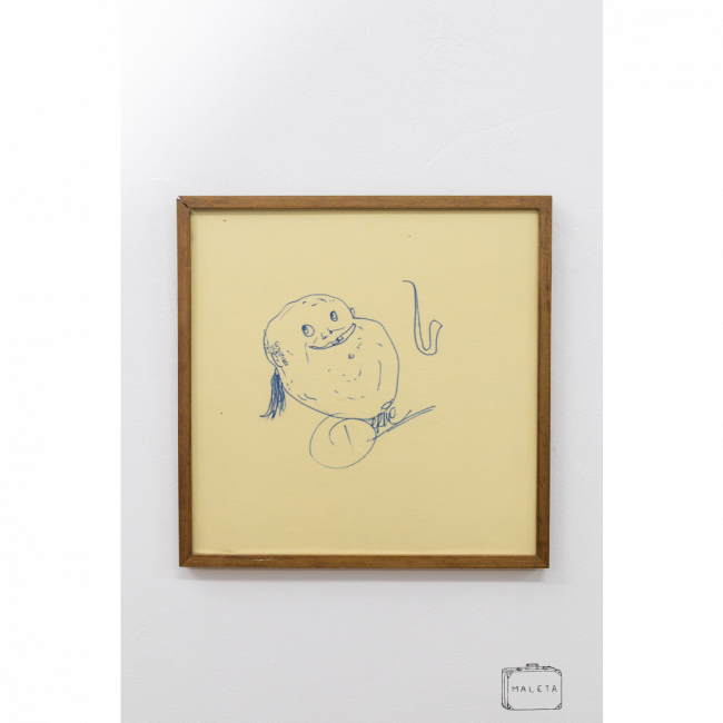 QUADRO BATATA SAX - 40X40